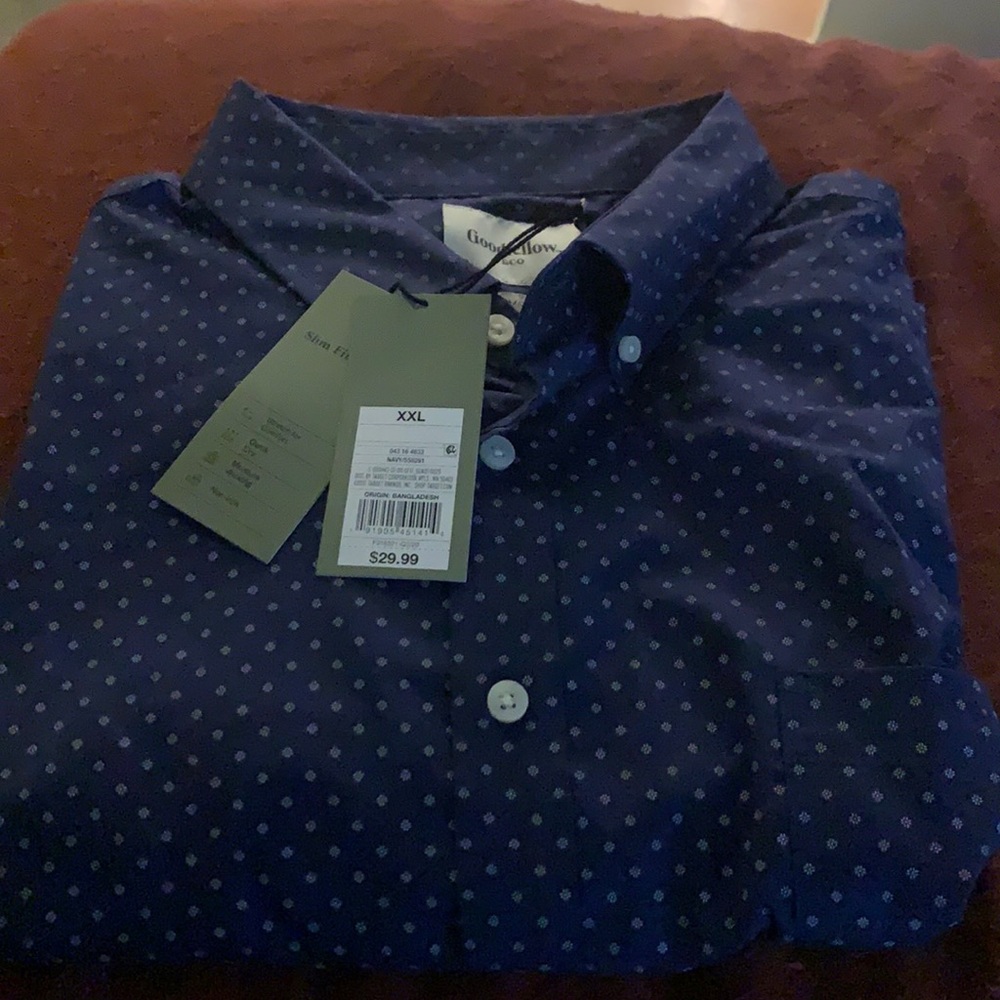 Long- sleeved button up